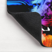 雄ライオンサファリドリームマウスパッド マウスパッド (コーナー)