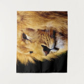 雄ライオン タペストリー (正面)