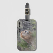 雄ライオン ラゲッジタグ (正面縦)