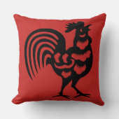 雄中国の鶏 クッション (正面)