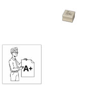 雄先生グレーディングA+ ラバースタンプ (押印)