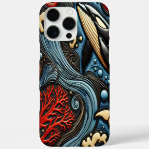 雄壮なクジラ: 海のダンス iPhone 16 PRO MAXケース
