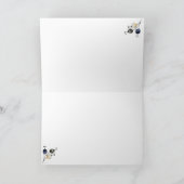 雄壮なホリデーシーズン　スタッグ　グリーティングカード シーズンカード (内部)