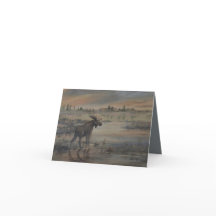 雄壮なムース 4" x 5.6"