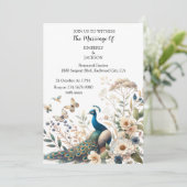 雄壮な孔雀 招待状 (スタンド正面)