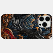 雄壮な野生のワシのアートワーク Case-Mate iPhoneケース (裏面 (横))