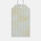 雄壮な鹿、森の王 ギフトタグ (裏面)