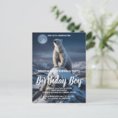 雄大なアルパカが穏やかな野原に佇む ポストカード (スタンド正面)