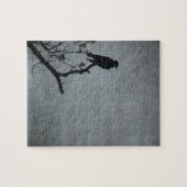 雄大なカラス ジグソーパズル (横)