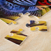 雄大なジャガーのジャングルの捕食者 ジグソーパズル (側面)