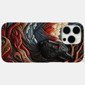 雄大なヒョウ:自然の静謐 Case-Mate iPhoneケース (裏面 (横))