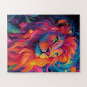 雄大なライオン ジグソーパズル (横)