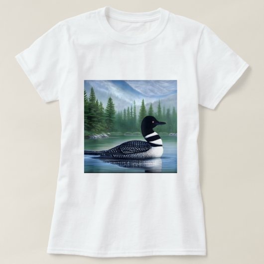 雄大な北の荒野のローん Tシャツ (デザイン正面)