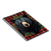 雄大な北部のクロクマのスパイラルフォトノートブック ノートブック (右側)