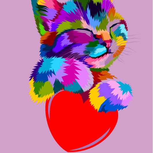 雄大な猫 Case-Mate iPhoneケース