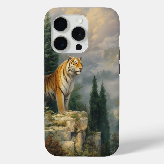 雄大な虎の山岳風景 Case-Mate iPhoneケース (裏面)