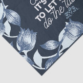 雄弁な沈黙は穏やかな装飾の芸術を引用 薄葉紙 (詳細)