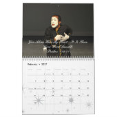 雄弁に2010年の感動的なパントマイムのカレンダー話される カレンダー (2月 2027)