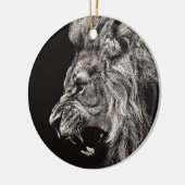 雄怒獅子 セラミックオーナメント (左)