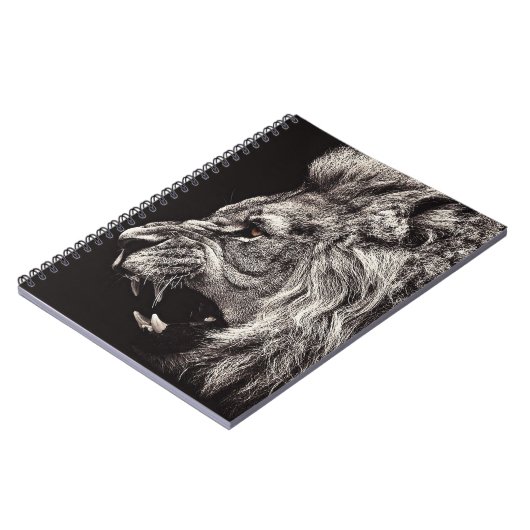 雄怒獅子 ノートブック (左側)