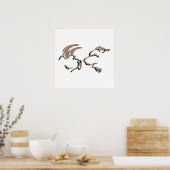 雄牛とクマ ポスター (キッチン)