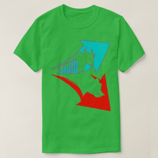 雄牛と熊2 Tシャツ (デザイン正面)