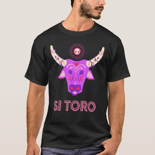 雄牛のように強い人々のために Tシャツ (正面)