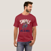 雄牛のように振る舞う Tシャツ (正面フル)