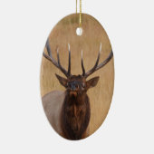 雄牛のオオシカ セラミックオーナメント (右)