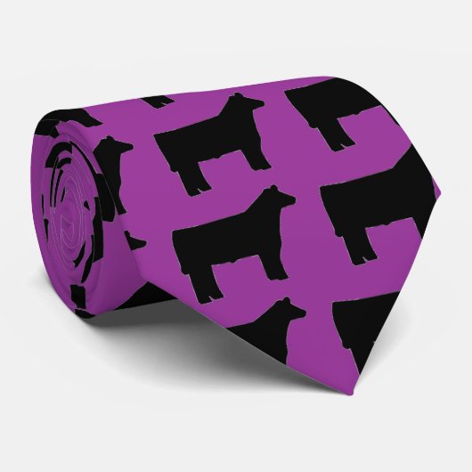 雄牛のタイを示して下さい ネクタイ (ロール)