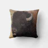 雄牛のバイソンの話すこと クッション (裏面)