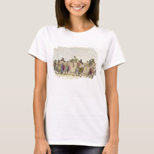雄牛の間で休息させている闘牛士1865年(色l tシャツ