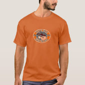 雄牛の頭部のドラッグの競争 Tシャツ (正面)