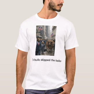雄牛は洋裁屋を飛ばした Tシャツ