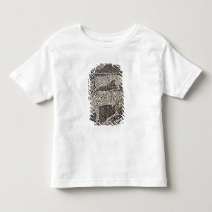 雄牛を攻撃しているヒョウ トドラーTシャツ