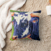 雄牛目の枕-ロデオBull クッション (ブランケット)