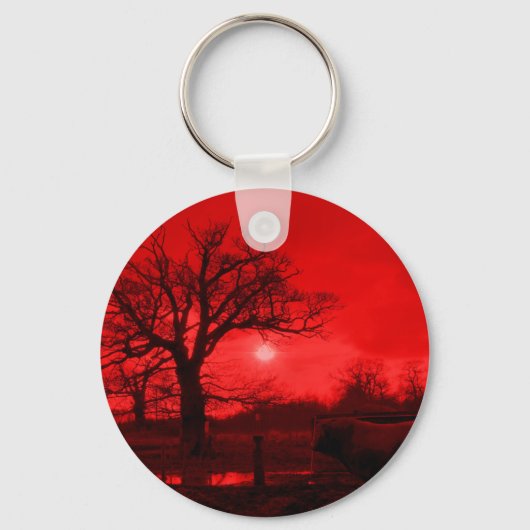 雄牛 キーホルダー (正面)