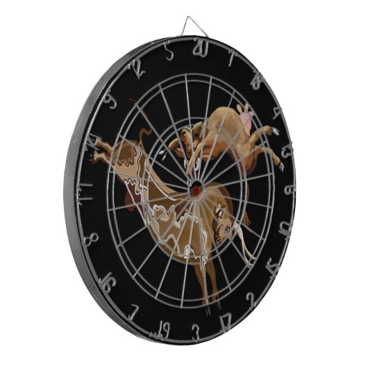 雄牛 ダーツボード (正面左)