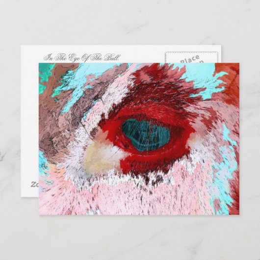 雄牛 ポストカード (正面/裏面)