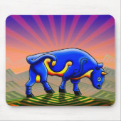 雄牛 マウスパッド (正面)