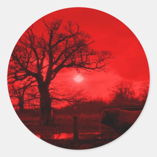 雄牛 ラウンドシール (正面)