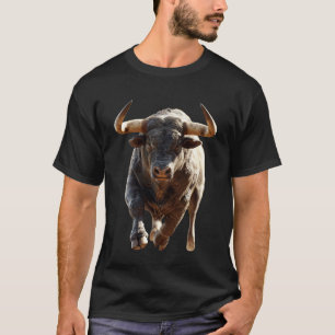 雄牛 牡牛 牛 家畜 農場 牛 雄牛 闘牛 Tシャツ