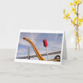 雄牛"目" カード (黄色い花)