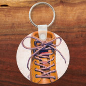 雄独身の靴 キーホルダー (正面)