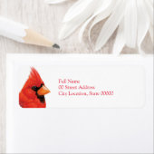 雄誇りを持った（鳥）ショウジョウコウカンチョウ ラベル (インサイチュ)