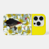 雄鶏とフラジパニ iPhoneケース (裏面横)
