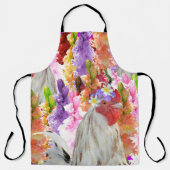 雄鶏と葵が エプロン (正面)