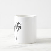 雄鶏のキャンディー棒 コーヒーマグカップ (中央)