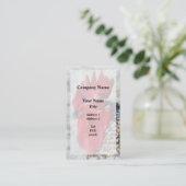 雄鶏の肖像 名刺 (スタンド正面)