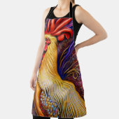 雄鶏の雄大さ エプロン (インサイチュ)